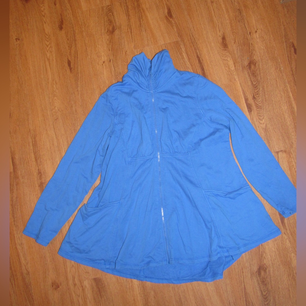 Color Me Cotton Zip Front Cotton Jacket